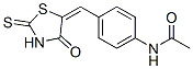 CAS#: 73855-55-7, N-[4-[(E)-(4-Oxo-2-Sulfanylidene-1,3-Thiazolidin-5-Ylidene)Methyl]Phenyl]Acetamide