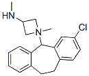 CAS 登录号：73855-85-3， 1-(3-氯-10,11-二氢-5H-二苯并(a,d)环庚烯-5-基)-3-二甲基氨基吖丁啶