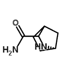 CAS 登录号：738553-20-3， (1R)-2-氮杂双环[2.2.1]庚烷-3-甲酰胺