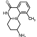 CAS#: 738577-53-2, N-(4-aminocyclohexyl)-2-hydroxy-3-methyl-benzamide