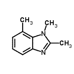 CAS 登录号：73902-56-4， 1,2,7-三甲基-1H-苯并咪唑