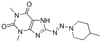 CAS#: 73908-80-2, (8Z)-1,3-Dimethyl-8-[(4-Methylpiperidin-1-Yl)Hydrazinylidene]Purine-2,6-Dione