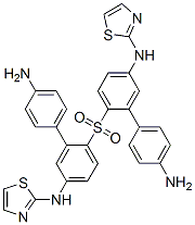 CAS 登录号：73927-11-4， N-[4-(4-氨基苯基)磺酰基苯基]-1,3-噻唑-2-胺