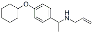 CAS 登录号：73927-58-9， N-烯丙基-1-[对(环己基氧基)苯基]乙胺