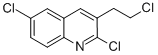 CAS 登录号：73930-68-4， 2-氯-3-(2-氯乙基)-6-氯喹啉