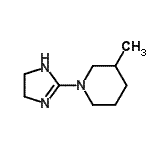 CAS 登录号：739316-85-9， 1-(4,5-二氢-1H-咪唑-2-基)-3-甲基哌啶