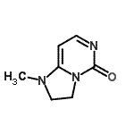 CAS 登录号：739324-86-8， 1-甲基-2,3-二氢咪唑并[1,2-c]嘧啶-5(1H)-酮