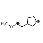 CAS 登录号：739334-93-1， N-甲氧基-1-(3-吡咯烷基)甲胺