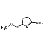 CAS 登录号：739344-59-3， (2S)-2-(甲氧基甲基)-3,4-二氢-2H-吡咯-5-胺