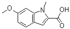 CAS#: 739365-07-2, 6-Methoxy-1-methyl-1H-indole-2-carboxylic acid