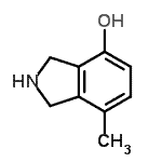 CAS 登录号：739365-32-3， 7-甲基-4-异吲哚啉醇
