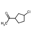 CAS 登录号：73945-57-0， 1-(3-氯环戊基)乙酮