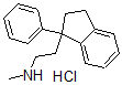CAS 登录号:7395-80-4, N-甲基-1-苯基-1-茚满乙胺盐酸盐