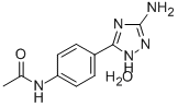 CAS 登录号：73953-88-5， N-[4-(5-氨基-2H-1,2,4-三唑-3-基)苯基]乙酰胺水合物