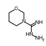 CAS 登录号：740030-70-0， 1,3-恶嗪烷-3-亚胺代甲酰肼