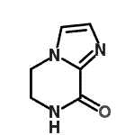 CAS 登录号：740082-70-6， 6,7-二氢咪唑并[1,2-a]吡嗪-8(5H)-酮