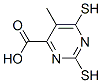 CAS#: 74039-18-2, 2,6-Dimercapto-5-Methyl-4-Pyrimidinecarboxylic Acid
