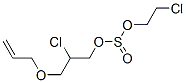 CAS 登录号：74039-51-3， 2-氯乙基(2-氯-3-丙-2-烯氧基丙基)亚硫酸酯