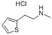 CAS 登录号：7404-71-9， 甲基-(2-噻吩-2-基-乙基)-胺盐酸酯