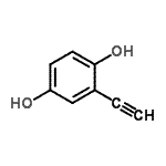 CAS 登录号：74047-22-6， 2-乙炔基-1,4-苯二酚