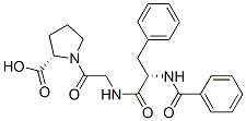 CAS 登录号：74075-25-5， (2S)-1-[2-[[(2S)-2-(苯甲酰基氨基)-3-苯基丙酰基]氨基]乙酰基]吡咯烷-2-羧酸