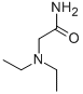 CAS 登录号：7409-48-5， 2-(二乙基氨基)乙酰胺