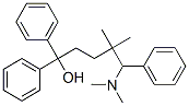 CAS 登录号:7411-99-6, 5-(二甲基氨基)-4,4-二甲基-1,1,5-三苯基-1-戊醇