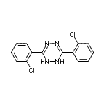 CAS 登录号：74115-15-4， 3,6-二(2-氯苯基)-1,2-二氢-1,2,4,5-四嗪