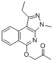 CAS#: 74123-63-0, 1-(1-Ethyl-3-Methylpyrazolo[5,4-c]Isoquinolin-5-Yl)Oxypropan-2-One