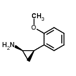 CAS 登录号：741231-40-3， (1R,2R)-2-(2-甲氧基苯基)环丙胺