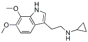 CAS#: 74126-27-5, N-[2-(6,7-Dimethoxy-1H-Indol-3-Yl)Ethyl]Cyclopropanamine