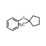 CAS 登录号：741269-79-4， [(1-甲基环戊基)硫基]苯