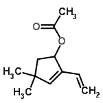 CAS 登录号：741271-29-4， 4,4-二甲基-2-乙烯基-2-环戊烯-1-基乙酸酯