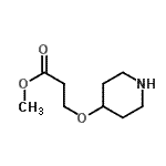 CAS 登录号：741655-05-0， 甲基3-(4-哌啶基氧基)丙酸酯
