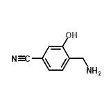CAS 登录号：741670-77-9， 4-(氨基甲基)-3-羟基苯甲腈