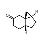 CAS 登录号：741680-16-0， (1aR,3aR,7aR)-六氢-1H-环丙并[c]茚-6(7H)-酮