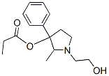 CAS#: 74195-87-2, [1-(2-Hydroxyethyl)-2-Methyl-3-Phenylpyrrolidin-3-Yl] Propanoate
