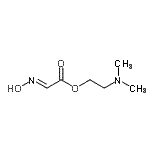 CAS 登录号：741996-18-9， 2-(二甲基氨基)乙基(2E)-(羟基亚胺)乙酸酯