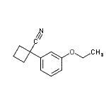 CAS 登录号：74205-16-6， 1-(3-乙氧基苯基)环丁烷甲腈
