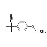 CAS#: 74205-20-2, 1-(4-Ethoxyphenyl)cyclobutanecarbonitrile