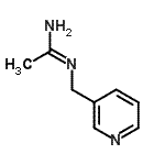 CAS 登录号：742056-20-8， (1E)-N'-(3-吡啶基甲基)乙脒