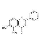 CAS 登录号：742073-27-4， 5-氨基-6-羟基-2-苯基-4H-苯并吡喃-4-酮