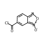 CAS 登录号：74221-41-3， 2,1,3-苯并恶二唑-5-甲酰氯3-氧化物