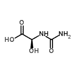 CAS 登录号：7424-03-5， (2S)-(氨基甲酰氨基)(羟基)乙酸