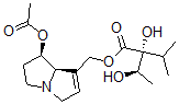 CAS 登录号:74243-01-9, (1R-(1alpha,7(2S*,3R*),7abeta))-2,3-二羟基-2-(1-甲基乙基)-丁酸 (1-(乙酰氧基)-2,3,5,7a-四氢-1H-吡咯里嗪-7-基)甲酯