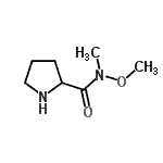 CAS 登录号：742691-96-9， N-甲氧基-N-甲基脯氨酰胺