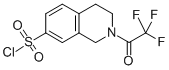 CAS 登录号:74291-57-9, 1,2,3,4-四氢-2-(三氟乙酰基)异喹啉-7-磺酰氯