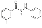 CAS 登录号：74305-97-8， 3-碘-N'-苯基苯甲酰肼