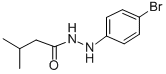 CAS#: 74306-00-6, Isovaleric Acid 2-(p-Bromophenyl)Hydrazide