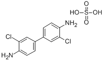 CAS 登录号:74332-73-3, 3,3'-二氯-1,1'-联苯-4,4'-二胺硫酸盐